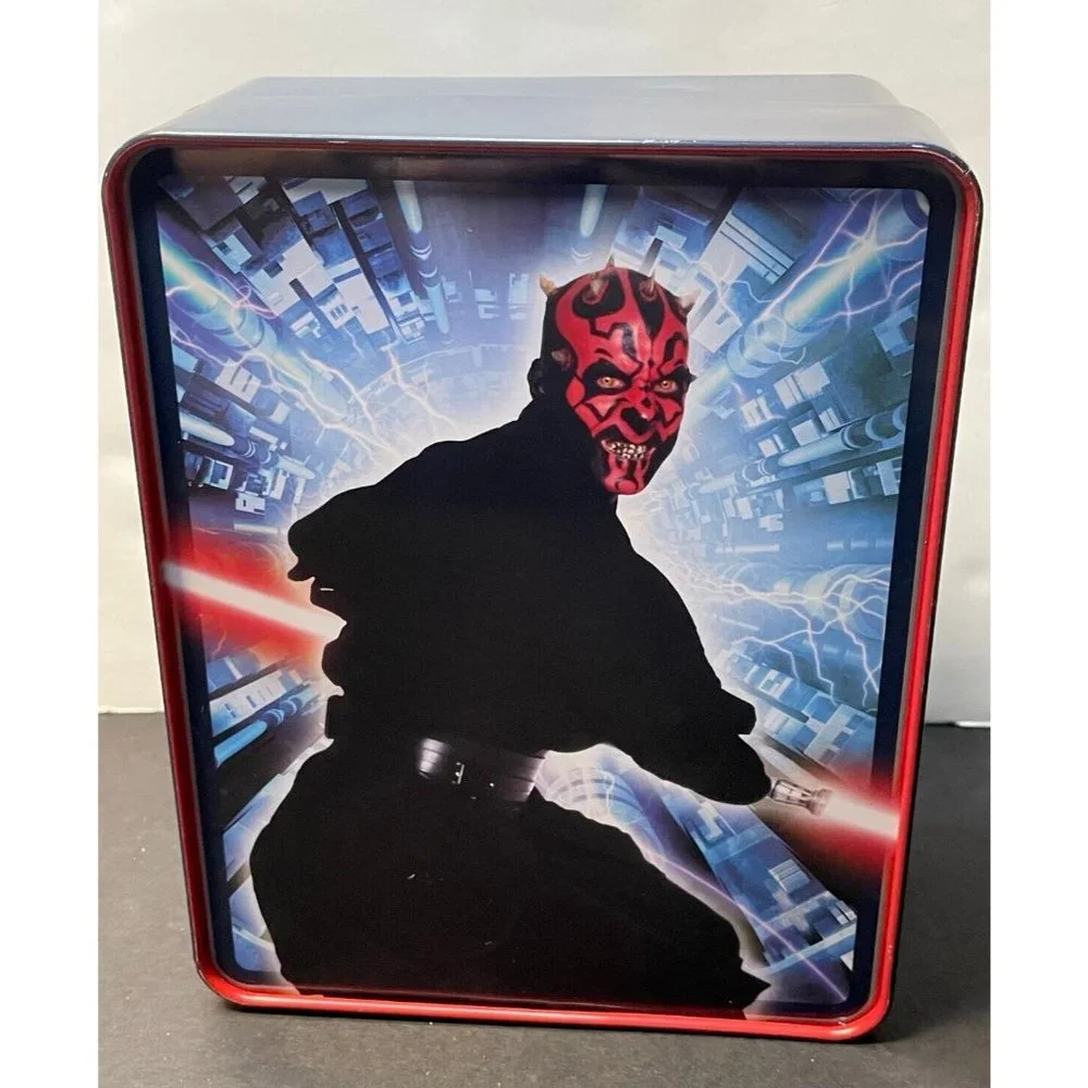 Star Wars Fighter Pods Darth Maul tin case box toy game 2012 Lucasfilm Disney